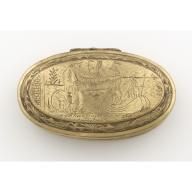 Box, mid-18th century Small Boats, Farm Yard, Woman Standing, Wave Pattern, Lovely Jewellery, A Horse, Pigs, 18th Century, Mule