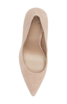 A pointed toe and wrapped block heel lend contemporary sophistication to a lofty pump that will complement your flawless desk-to-dinner style. 3 3/4" heel (size 8.5) Leather upper/synthetic lining and sole Imported Marc Fisher, Women's Pumps, Block Heels, Light Pink, Leather Upper, Nordstrom, Pumps, Desk, Heels