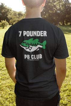 Congratulations and welcome to the 7 Pounder PB Club.. You're just one cast away. Link to Ladies t-shirt - https://www.etsy.com/listing/1104203440 Please Note: We do not charge shipping EVER and we offer the highest quality, highest customer review shirts anywhere. The unisex heavy cotton tee is the basic staple of any wardrobe. It is the foundation upon which casual fashion grows. All it needs is a personalized design to elevate things to profitability. The specialty spun fibers provide a smooth surface for premium printing vividity and sharpness. No side seams mean there are no itchy interruptions under the arms. The shoulders have tape for improved durability.  .: 100% Cotton (fiber content may vary for different colors) .: Medium fabric (5.3 oz/yd² (180 g/m .: Classic fit .: Tear away Fish Gifts, Fun Tshirt, Mens Fishing Shirts, Hero Black, Shirt Back Print, Fish Man, Customer Review, Ladies T Shirt, Fishing Gifts