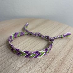 A Handmade Bracelet Or Anklet Woven With Shades Of White, Green, And Purple Colors. A Friendship Or Statement Bracelet Perfect For This Summer! Approx. 9 Inches/ 30 Centimeters Long. 10 Woven Bracelets For $25. Violet Garden, Wood Bead Bracelet, Purple Bracelet, Swarovski Bracelet, Woven Bracelet, Enamel Bangle, Multi Strand Bracelet, Turquoise Cuff, Woven Bracelets