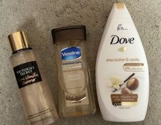 Vanilla Body Mist, Victoria's Secret Bare Vanilla, Vaseline Cocoa Butter, Cocoa Butter Body Lotion, Bare Vanilla, Dove Body Wash, Basic Skin Care Routine