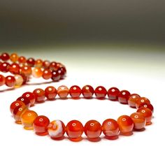 Carnelian Beaded Bracelet You will receive 1 (ONE) Carnelian Beaded Bracelet similar to the item pictured Available in 6mm 8mm 10mm FOLLOW US ON INSTAGRAM @earthsmineralsinc Thank you ! Pictures and colors Please note that visual representation of our products, especially colors, may appear a little different due to lighting in the photographic process. Shopper's computer screens may also affect appearance and colors. If a product is received that appears different from the item ordered, please Creativity Motivation, Mineral Jewelry, Carnelian Bracelet, Carnelian Crystal, Carnelian Pendant, Carnelian Beads, Crystal Beads Bracelet, Protection Bracelet, Blue Evil Eye