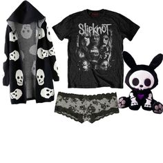 Cute Goth Pajamas, Goth Pajamas Aesthetic, Alt Pjs, Alt Pajamas, Goth Pyjamas, Gothic Pjs, Emo Pjs, Grunge Pjs, Goth Pjs