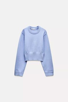 BASIC KNIT WIDE SLEEVE SWEATER - Green | ZARA United States