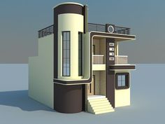 Small Modern House Plans, Small House Front Design, House Balcony Design, House Balcony, Small House Elevation Design, Latest House Designs