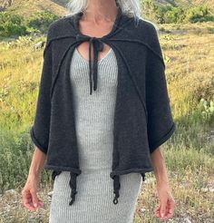 Bat Wings Shawl, Knit With Natural, Un-dyed Alpaca or Organic Merino Wool-made to Order - Etsy Netherlands Handmade Cozy Shawl For Fall, Hand Knitted Shawl Wrap For Fall, Handmade One-size Fall Wraps, Alpaca Poncho, Alpaca Gifts, Dressy Sweaters, Womens Costumes, Natural Clothing, Wool Clothing