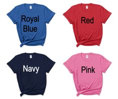 These are Gildan T-Shirts Motocross Mom, Dirt Bike Shirts, Moto Mom, Royal Blue Shirts, Shirt Display, Number Shirt, Pink Sports, Racing Shirts, Royal Red