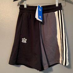 Nwt! Retails $40. Very Soft Sweatshirt Material Casual Shorts With Three Stripes, Adidas Cotton Relaxed Fit Shorts, Adidas Relaxed Fit Cotton Shorts, Casual Adidas Shorts For Streetwear, White Sweat Shorts, Adidas Shorts Women, Black Adidas Shorts, Adidas Soccer Shorts, Floral Tights