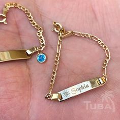 "🎉 Mother's Day IS COMING! No language can express the power, beauty, and heroism of a mother's love. Happy Mother's Day! 🎉  🎁 PERSONALIZED GIFT Are you looking for a customizable gift for your baby, daughter, child, niece? Or one of your loved one's baby? Make an unforgettable and meaningful gift! 🌟 👑 MATERIAL * 14K Real Gold. Not Filled or Plated. They are real 14k (585k) Gold! * Handmade Jewelry 🥇STAMPED FOR AUTHENTICITY * This gold jewelry is stamped to show it is 14 carat. 💞DOUBLE SI Personalised Baby Bracelet, Gold Compass Necklace, Gold Bracelets Stacked, Gold Snake Chain, Travel Necklace, Stamped Bracelet, Compass Necklace, Baby Bracelet, Id Bracelets