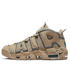 Nike Air More Uptempo 'Limestone' DV6993-200 (SNKR/Retro/Light/Unisex/Mid Top/Basketball) Nike Air More Uptempo, Nike Air More, Retro Light, Retro Lighting, Mid Top, Stylish Sneakers, Perfect Pair, Nike Air, Basketball