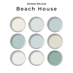 the beach house color scheme for sherylin williams's paint