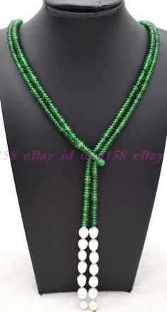 Product Description l  Style : Necklace  l  Size : 2x4 mm l  Quantity :  1 Pcs l  Length : 50 " l  Color : Green   l  Clasp : -- l  Condition: New If you want to buy more , please contact us . Thanks ! &&&&: Sale the items does not include box.   Payment Policy&Shipping Policy We accept PayPal Please pay within 24 hours If no payment or contact is made with in 7 days item will be relisted. Thank You Please make sure the "Ship To" address you input in Paypal is correct.Items are shipped within 1- No Clasp Necklace, Cheap Unique Long Beaded Necklaces, Beads Long Necklace, Jade Bead Necklace, Long Necklaces, India Jewelry, The Ship, 10 22, Jade Beads