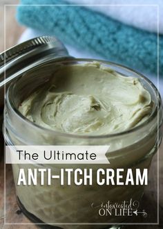 Anti Itch Cream, Homemade Lotion, Anti Itch, Herbal Recipes, Herbal Healing, Diy Remedies