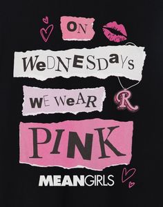 we wear pink and mean girls on wednesdays