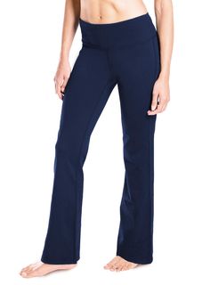 PRICES MAY VARY. Short (25" inseam) fits women under 5'. Petite (27"/29" inseam) fits women 5'-5'4". Regular (31" inseam) fits women 5'5"-5'7". Long (33" inseam) fits women 5'7"-5'9". Tall (35" inseam) fits women 5'9"-6'. Extra Tall (37" inseam) fits women 6' and above. Note: This inseam chart is for reference only. To ensure the best personal fit, refer to our "How to Measure the Inseam" section in the product description to find your ideal inseam length Solid color: 87% Nylon/ 13% Spandex. Cha Dress Yoga Pants, Diy Pants, Yoga Pants Outfit, Bootcut Pants, Tall Women, Athletic Pants, Pair Of Pants, Pull On Pants, Sport Pants