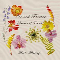 the cover of pressed flowers garden of flowers