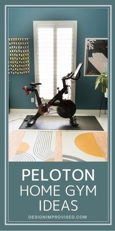 the peloton home gym ideas are great for beginners to learn how to use it