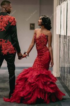 Red Prom Couple, Red Prom Suit, Trumpet Prom Dress, Prom Couples, Red Sequin Dress, Prom Poses, Gorgeous Prom Dresses, Inspiration Images, Wedding Dress Sequin