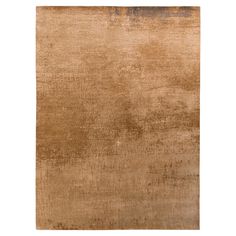 an area rug with brown and tan colors