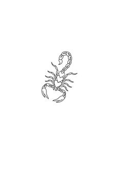 a black and white drawing of a crab