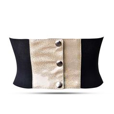 This Gold corset top Waist Trainer is designed for a comfortable and slimming fit. Its adjustable lace-up closure ensures a snug and secure fit, while the bustier provides superior back and stomach support. The made-to-last elastic and mesh construction offers long-lasting wear that won't stretch or lose shape. Gold corset Top Waist Trainer Features: Style: Waist Belt, Waist Cincher, Waist Trainer Range: Instant Shape Color: Gold Fully Adjustable Lacing: 1" Black Ribbon Achievable Waist Reductio