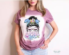 /* Add your CSS styles here */ April Girl Messy Bun bleached tee Introducing the April Girl Messy Bun bleached tee, the ultimate blend of style and comfort tailored for April-born trendsetters! Crafted with a soft style feel, this tee offers unmatched comfort in a variety of colors and sizes from Small through 2X. Its unisex fit ensures versatility for all, while its lightness guarantees ease of wear. Soft style feel for luxurious comfort Light and comfortable for all-day wear Unisex fit for ver Spring Acid Wash Sublimation Print Tops, Acid Wash Sublimation Print Tops For Spring, Spring Acid Wash Top With Sublimation Print, April Born, Vacation Tank Top, Valentines Accessories, Css Style, Bleached Shirt, Funny Thanksgiving