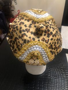 Animal skin hat size 58 Luxury Adjustable Hat, Mens Hat, Leopard Skin, Top Hats, Hat Men, Animal Skin, Silver Accessories, Gold Accessories, Custom Hats