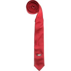 ARMANI JUNIOR Boys Red Silk Tie Boys Clothes