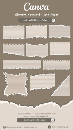 Canva Element Keyword Torn Paper Recolorable Paper Edit Aesthetic, Vintage Canva Templates, Canva Designs Aesthetic, Canva Vintage Elements, Canva Elements Keyword Vintage, Vintage Canva Elements, Canva Background Keyword, Canva Backgrounds Aesthetic, Canva Elements Keyword Aesthetic