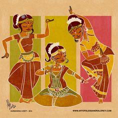 Dancers - India #dancer #tradition #traditional #indian #art #love #music #draw #drawing #artist #illustration #world #culture #asiatic #asian #chakra #energy #life #dancing #black #white #india India Drawing, Culture Drawing, Dance Of India, Dancing Drawings, Indian Art Gallery, Indian Folk Art, Indian Paintings, Indian Art Paintings