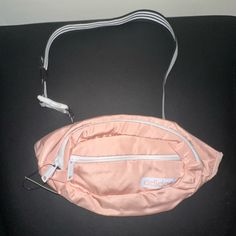 Brand New Never Worn Fanny Pack Adidas Shoulder Bag For Everyday Use, Trendy Adidas Shoulder Bag For Everyday Use, Adidas Pink Bags For Everyday Use, Crossbody Fanny Pack Adidas, Rectangular Pink Belt Bag, Pink Moisture-wicking Adidas Activewear, Pink Belt Bag With Zipper Pocket, Pink Adidas Moisture-wicking Activewear, Adidas Bags