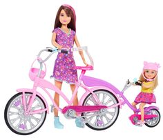 Barbie Bike, Barbie Bebe, Barbie And Her Sisters, Barbie Chelsea Doll, Barbie Playsets, Baby Barbie, Chelsea Doll