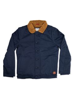 Iron & Resin Nautilus Jacket Made From Bedford Cord Bespoke Notch Lapel Workwear Outerwear, Vintage Outdoor Outerwear With Snap Buttons, Navy Nylon Functional Outerwear, Men’s Chore Jacket, Rugged Button-up Outerwear With Patch Pockets, Stylish Mens Outfits, Brushed Cotton, Us Navy, Nautilus