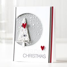 a christmas card with the words color coordinatess in red, white and grey on it