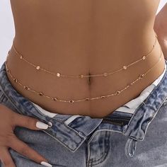 Vintage Minimalism, Chain Outfit, Belly Belt, Waist Jewelry, Belt Chain, Summer Beach Vacation, Belly Jewelry, Jewelry Accessories Ideas, Classy Jewelry