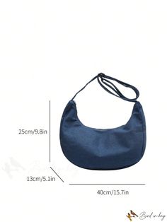 BirdinBag - Premium Solid Color Oversized Hobo Bag Casual Hobo Shoulder Bag For Travel, Casual Hobo Shoulder Bag With Large Capacity, Casual Large Capacity Hobo Shoulder Bag, Casual Hobo Shoulder Bag With Removable Pouch, Casual Hobo Bag With Adjustable Double Handle, Casual Everyday Crossbody Bag, Daily Use Hobo Bag With Pockets, Casual Large Capacity Crossbody Hobo Bag, Casual Large Capacity Baguette Bag For Everyday