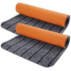 PRICES MAY VARY. ABSORBS MOISTURE AND DIRT: Our entryway mats are made from 100% Polyester and Non-toxic eco-friendly recycled rubber. The woven design is super absorbent and durable. Premium entrance mats effectively trap mud, water and debris before it reaches your home or office floor. Perfect for snowy and rainy weather. Our doormat features a classic gray with black lowered stripes. UPGRADED TPR BACKING: Non-slip TPR (thermoplastic rubber) backing prevents slipping, tripping and holds the d Entrance Way, Pet Spaces, Entryway Mats, Entrance Ways, Front Door Mats, Door Rugs, Entrance Mat, Entrance Rug, Recycled Rubber