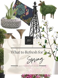 what to refresh for spring