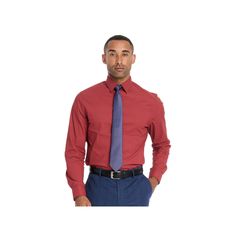 Show up in comfort and confidence with this classy Men's Nick Graham Mosaic Dot Modern Fit Dress Shirt & Tie Set. Click on this MEN'S GUIDE to find the perfect fit and more! Show up in comfort and confidence with this classy Men's Nick Graham Mosaic Dot Modern Fit Dress Shirt & Tie Set. Click on this MEN'S GUIDE to find the perfect fit and more! FEATURES Collared neckline Long sleeves Cuffed Button-front closure Shirttail hem Classic tie stylingFIT & SIZING Modern fit styleFABRIC & CARE Cotton, Red Fitted Dress Shirt For Formal Occasions, Red Slim Fit Shirt For Semi-formal Occasions, Red Long Sleeve Dress Shirt For Business Casual, Red Long Sleeve Dress Shirt For Business, Fitted Red Dress Shirt For Business Casual, Casual Red Dress Shirt For Work, Elegant Red Dress Shirt For Work, Red Mosaic, Dress Shirt And Tie