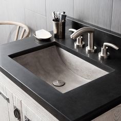 Native Trails Cabrillo 21" Rectangle Nativestone Concrete Bathroom Sink Concrete Bathroom Sink, Drop In Bathroom Sinks, Quartz Vanity Tops, New House Bathroom, Concrete Bathroom, Undermount Bathroom Sink, Concrete Sink, Sink Ideas, Bathroom Vanity Tops