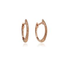 Eclipse 18ct Rose Gold Diamond Fine Hoop Earrings Rose Gold Huggie Hoop Earrings For Anniversary, Small Hoop Rose Gold Earrings For Anniversary, Anniversary Small Hoop Rose Gold Huggie Earrings, Anniversary Rose Gold Small Hoop Huggie Earrings, Rose Gold Hoop Earrings With Prong Setting, Rose Gold Hoop Diamond Earrings, Small Hoop Rose Gold Diamond Earrings As Gift, Rose Gold Small Hoop Diamond Earrings As Gift, Rose Gold Small Hoop Diamond Earrings For Gift