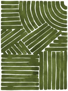 Simple stripes of green color are used to create an interesting and mesmerizing scene that will have everyone talking. This piece from Chicago native Kristine Sarley is truly abstract style art at it's finest. Vitality by Kristine Sarley is produced with printing that covers the entirety of the canvas for a sleek and stylish museum-quality look. Our framed prints are made by expert craftsmen who strive to make each canvas the masterpiece that your home deserves. Each of our framed canvas art pri 2023 Challenge, Future Painting, Abstract Ideas, Bookmark Ideas, Art 2024, House Things, House Art, Arte Inspo, Art Color