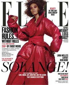 ELLE is the international fashion magazine for sophisticated, independent women with a strong sense of personal style. The hottest designers. The latest fashions on the street and on the runways. Plus the beauty, health and fitness finds to keep you glowing... Style, fashion, womens interest Solange Knowles, Fashion Landscape, The New Wave, Elle Magazine, Independent Women, Norma Kamali, International Fashion, Sleeping Bag, Digital Magazine