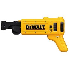 DEWALT DCF6201 20-volt MAX XR Li-Ion Drywall ScrewGun Cordless Collated Magazine Attachment *** See this great product. 👍 Pin for later! ⏳ milwaukee cordless drill, black and decker cordless drill, cordless drill sale, dewalt 20v max, dewalt cordless Lumberjack Tools, Dewalt Tools, Drywall Screws