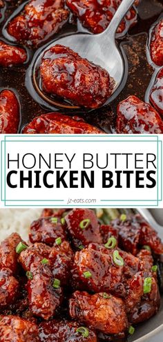 Crispy Honey Butter Chicken Recipe - JZ Eats Butter Chicken Bites, Honey Butter Chicken, Butter Chicken Recipe, Chicken Bites, Health Dinner Recipes, Honey Butter, Chicken Dishes Recipes, Butter Chicken, Chicken Dinner Recipes