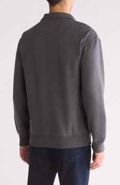 This quarter-zip pullover sweatshirt is a versatile wardrobe staple that always looks on-point. 29" length (size M) Stand-up collar Long sleeves Quarter-zip closure 70% cotton, 30% polyester Machine wash, line dry Imported Model stats: 6'0" height; 32" waist. Model is wearing size M. Tom Ford Sunglasses, Versatile Wardrobe, Flip Flop Slippers, Clutch Pouch, Sweaters And Leggings, Comfortable Sandals, Quarter Zip Pullover, Baby Size