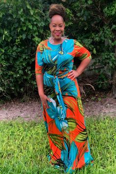 Hawaii Maxi Dress Plus Size Hawaii, Casual Relationship, Hawaii Dress, Waist Sash, Single Women, Beach Outfit, Kenya, Business Women, Color Patterns