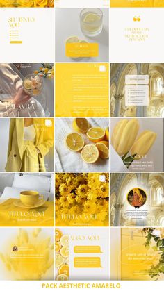 #Yellow_Business_Aesthetic #Brand_Development_Visual_Identity #Yellow_Instagram_Theme #Yellow_Feed_Instagram Yellow Feeds Aesthetic, Yellow Instagram Theme, Moodboard Aesthetic Instagram, Yellow Branding Design, Yellow Website Design, Yellow Social Media, Instagram News Feed