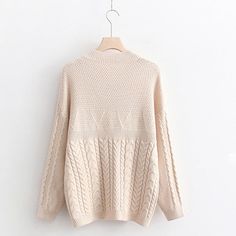 Product ID: JW3773 
 Material: Cotton 
 Color: Beige, Brown 
 Size Info: 
 One Size   Bust 108cm, Sleeve 58 cm, Length 61cm www.ccovv.com Flower Vines, Knitted Cardigan Sweater, Winter Sweatshirt, Flowering Vines, Beige Sweater, Knitted Cardigan, Cute Sweaters, Brown Sweater, Beige Brown