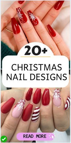 Christmas Holiday Nails, Christmas Nail Designs Holiday, Christmas Tree Nail Art, Christmas Nail Art Ideas, Tree Nail Art, Christmas Tree Nails, Holiday Nails Christmas, Red Christmas Nails